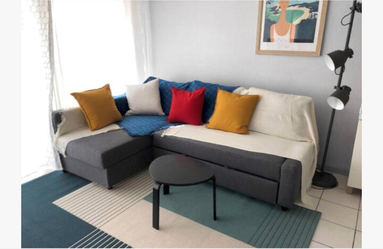 Studio Au Calme Avec Piscine, Face Golf, Parking Gratuit, Tout A Pied A 10Mn Centre Ville ซีบูร์ ภายนอก รูปภาพ